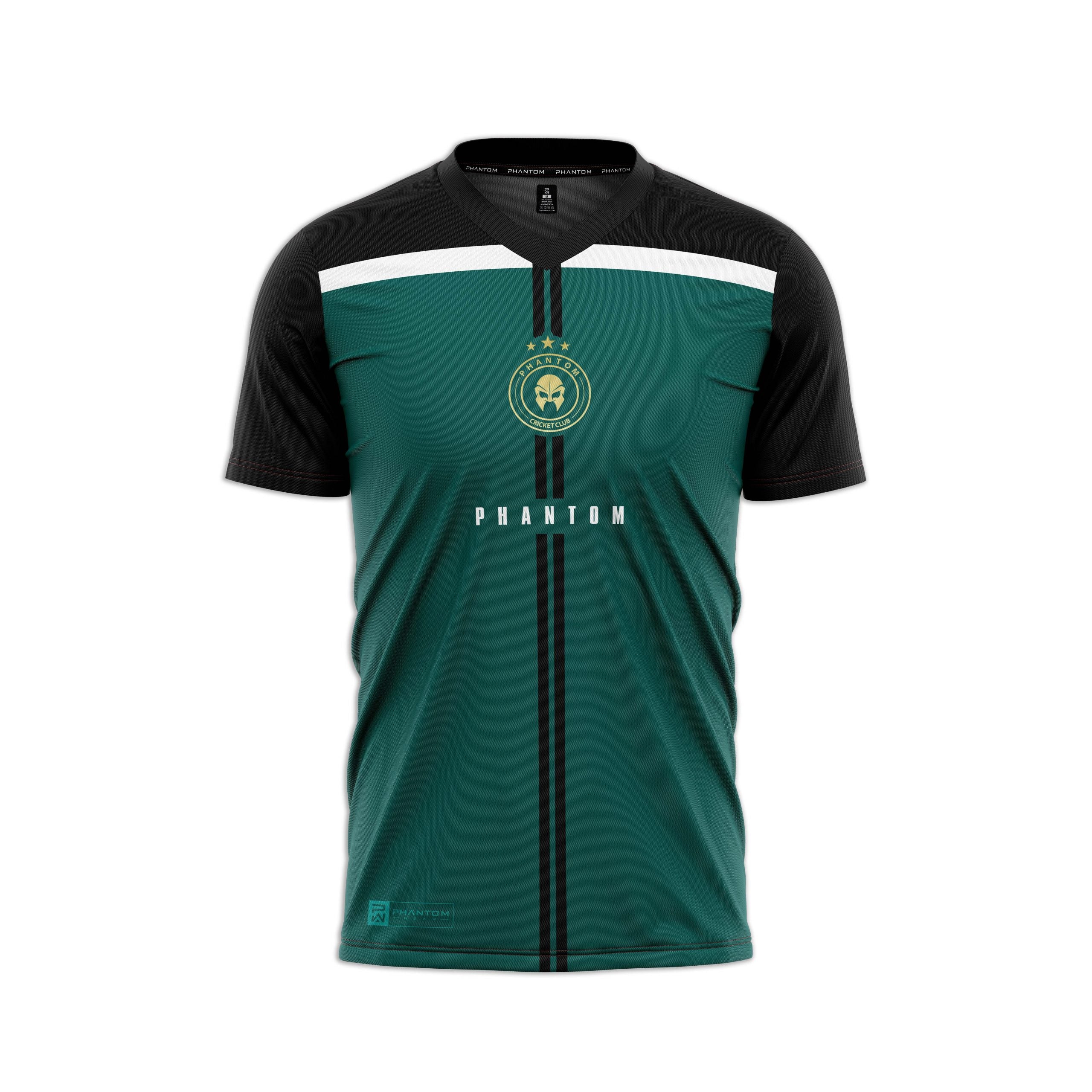 Phantom CC T-Shirt 2 – Green Black – Short Sleeve