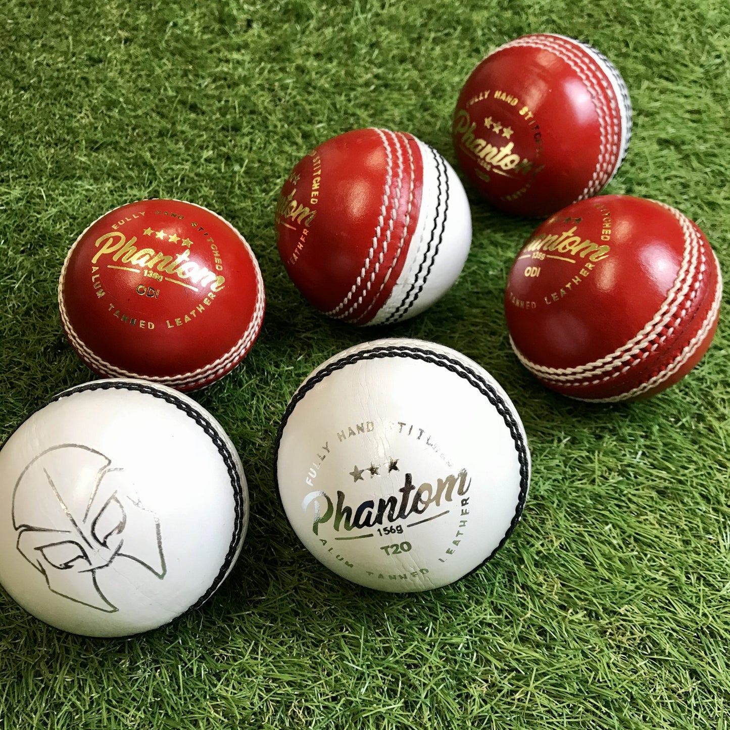 Leather Ball – T20 Red:White 156g