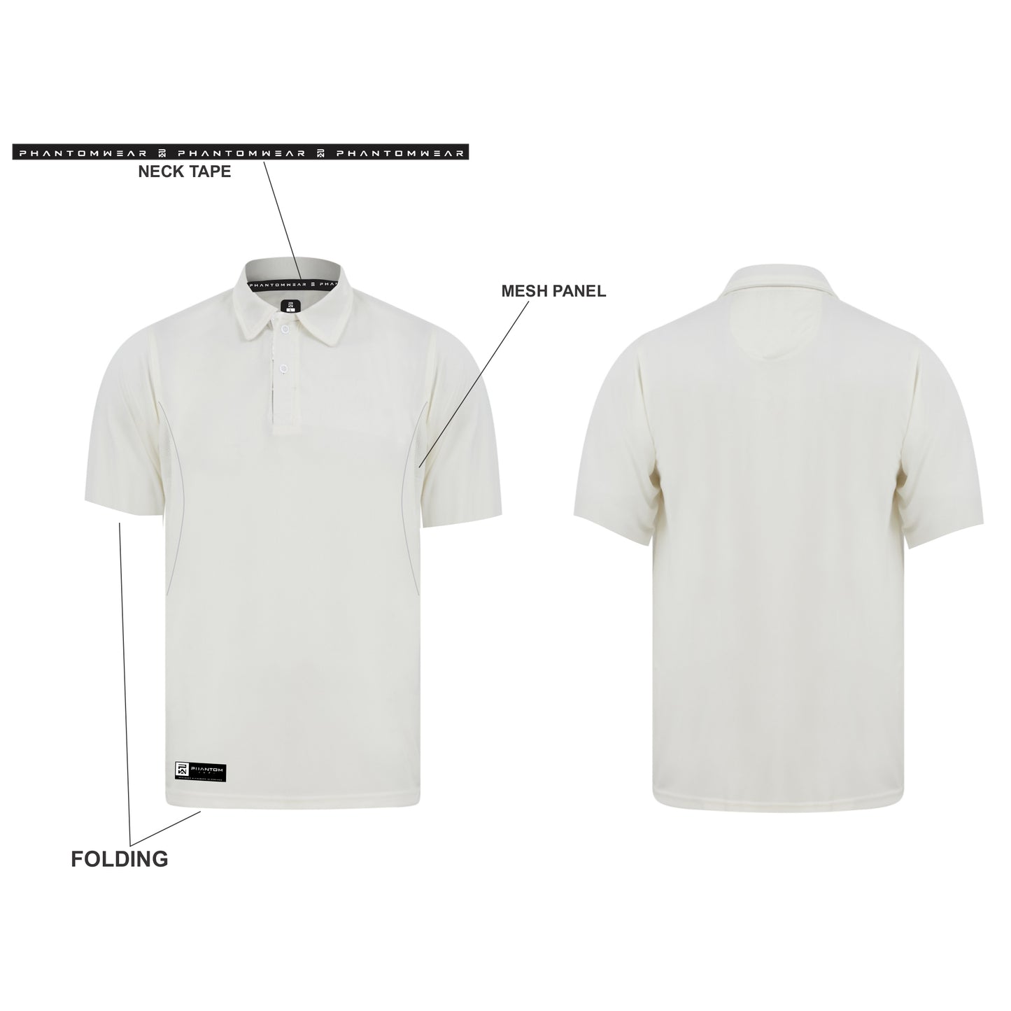 Pro Short Sleeve Match Shirt – Ivory (Adult)