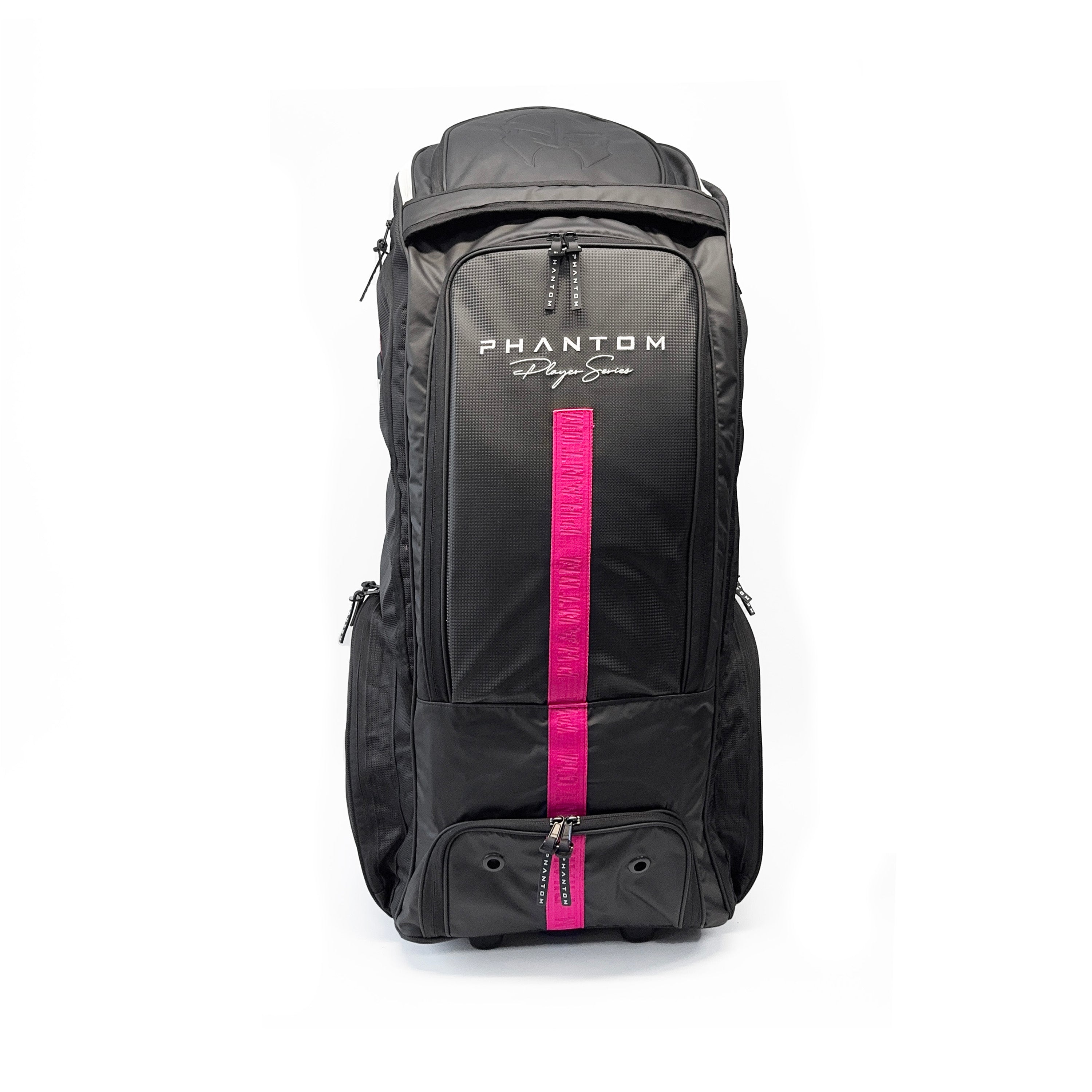 2026 PS7 Wheelie Duffle - Black/ Pink