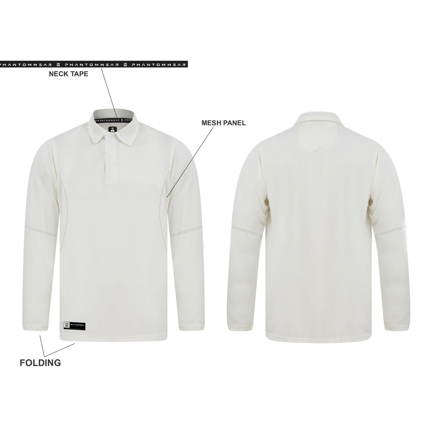 Pro Long Sleeve Match Shirt – Ivory (Adult)