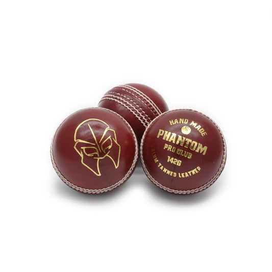 Red Leather Ball – Pro Club Junior
