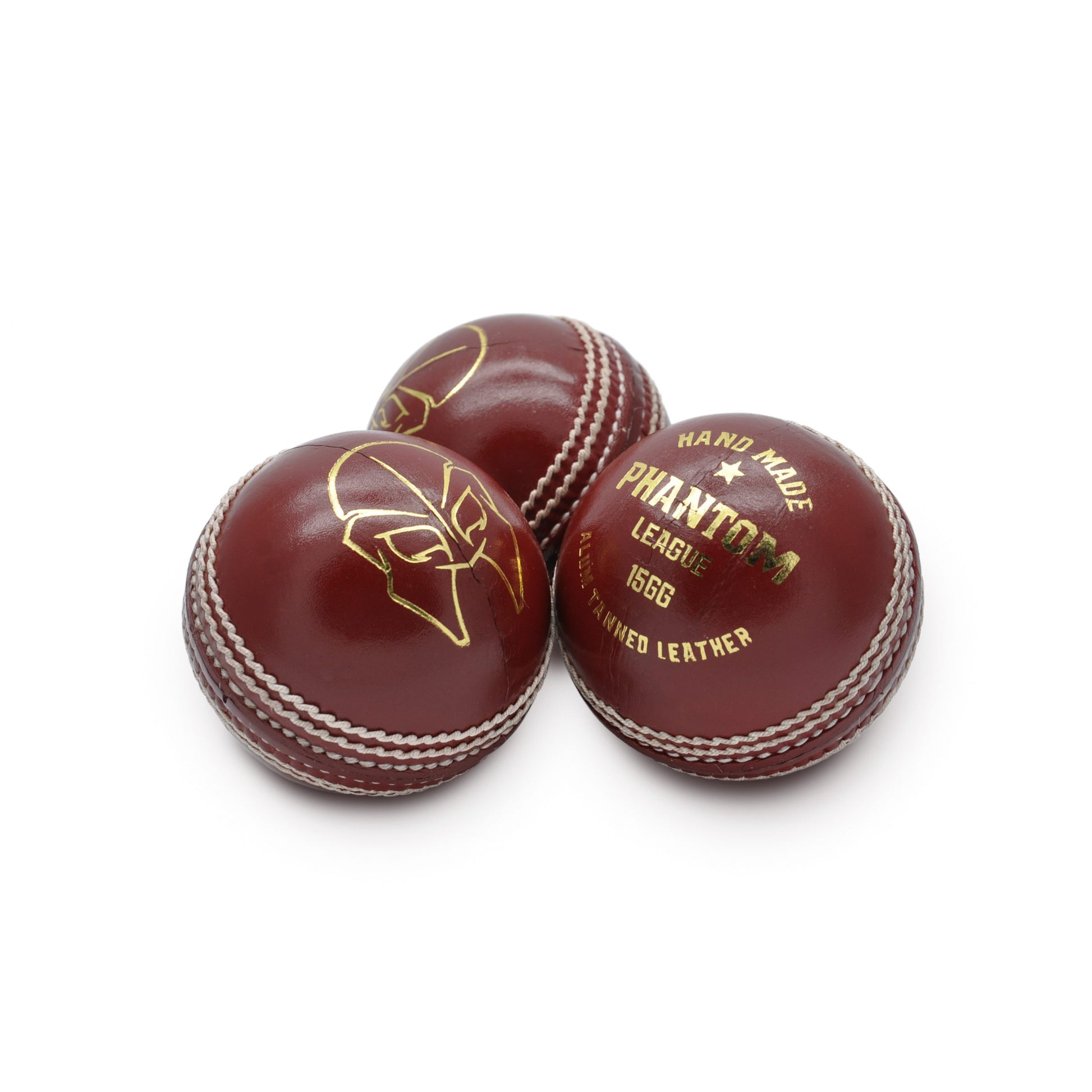Red Leather Ball – League 156G - Phantom Cricket Marketing